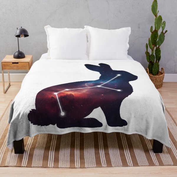Item preview, Cosmic Rabbit – Galaxy Spirit Animal Art designed and sold by furrydrool.