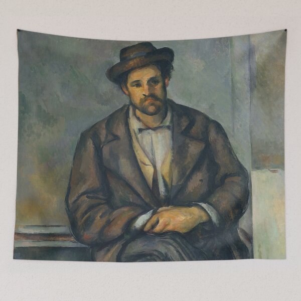 Item preview, Seated Peasant by Paul Cézanne  designed and sold by AnimaliaStar.