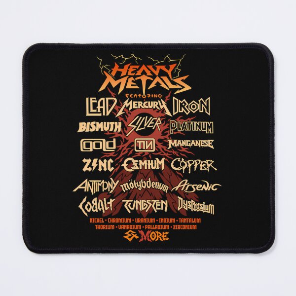 Item preview, Heavy Metals Parody designed and sold by Suvam Sahoo.