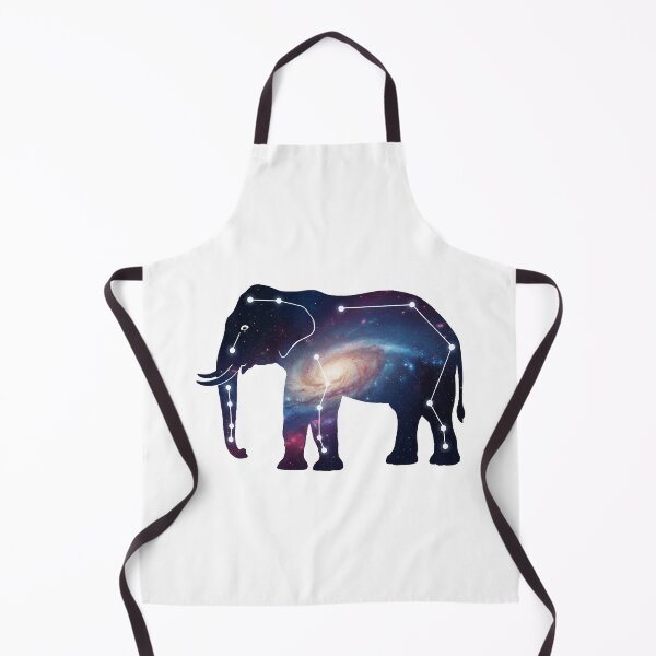 Item preview, Cosmic Elephant – Galaxy Animal Art designed and sold by furrydrool.