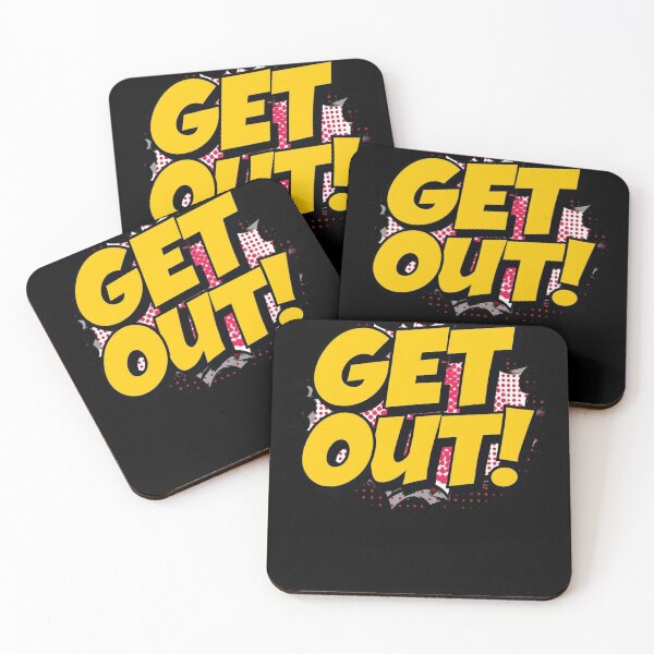 Item preview, Get Out! designed and sold by deathanarchy.