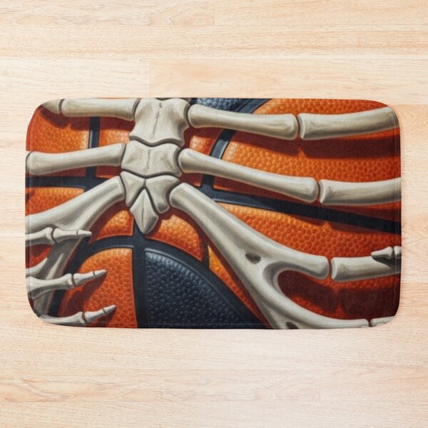 Item preview, Basketball Skeleton Art – Realistic Oil Painting Style Shirt for Hoops Fans designed and sold by Dzblack.