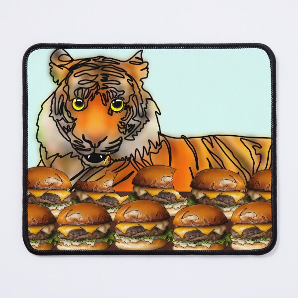 Item preview, Auburn With Cheeseburger mukbang– animalz designed and sold by Ashley’sAnimalz.