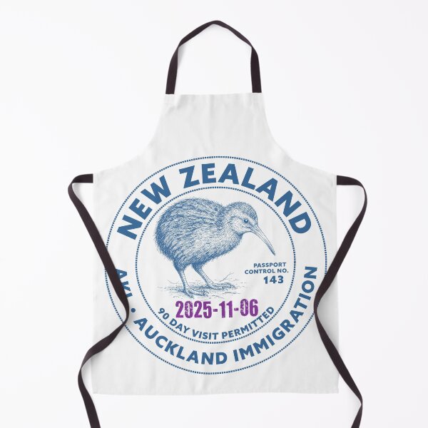 Item preview, Passport Stamp - Auckland, New Zealand designed and sold by travelwitheric.