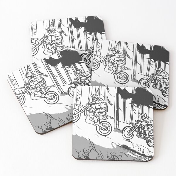 Item preview, Hill Climbing Motocross Racers designed and sold by NaturePrints.