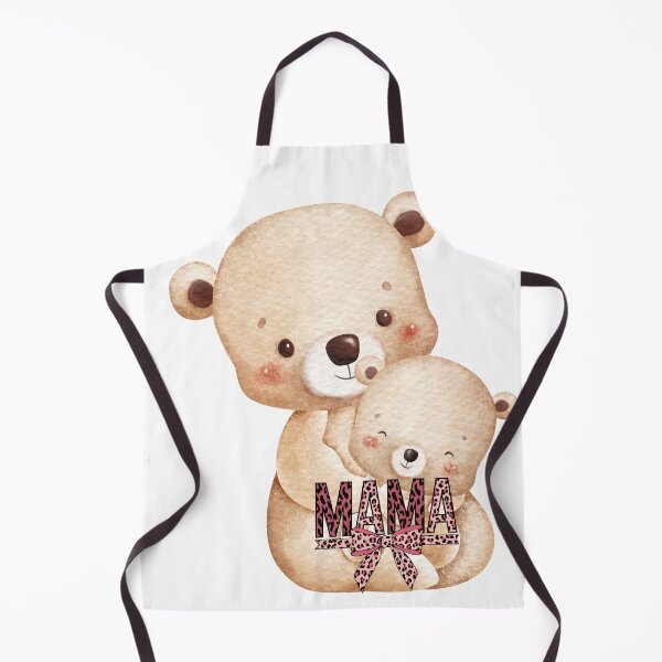 Item preview, Mama Tidy Bear Hugging Baby – Cute Animal Family Design” designed and sold by LilLunabySandra.