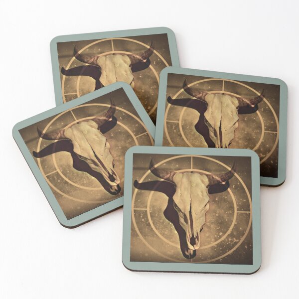 Item preview, Cattle Skull as a Bullseye  designed and sold by oh-bi-me.