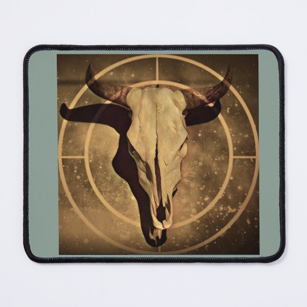 Item preview, Cattle Skull as a Bullseye designed and sold by oh-bi-me.