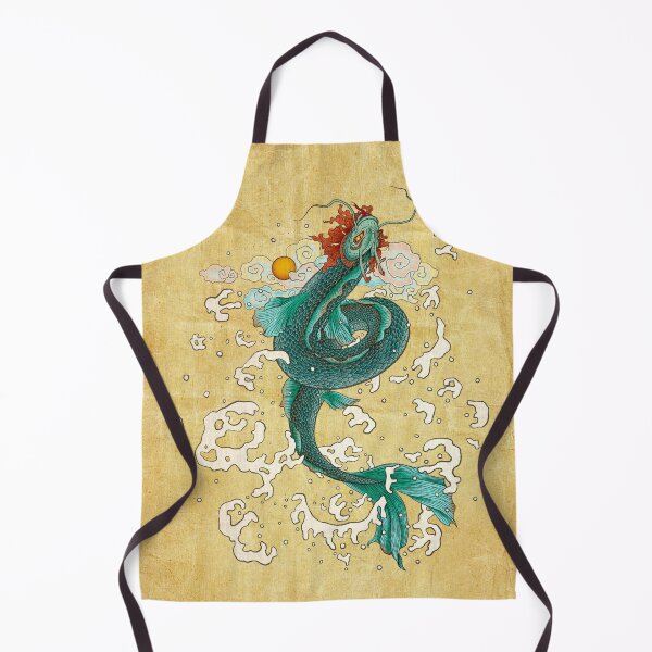 Item preview, The Sacred Metamorphosis: Azure Dragon Rising designed and sold by QamarART Paintings.