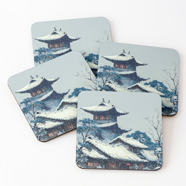 Item preview, Silent Vigil of the Snow-Covered Temple designed and sold by IRRI_3212.