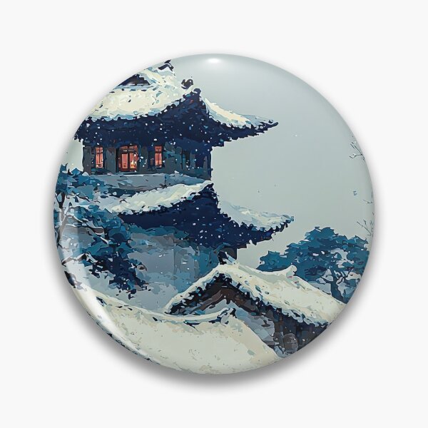 Item preview, Silent Vigil of the Snow-Covered Temple designed and sold by IRRI_3212.