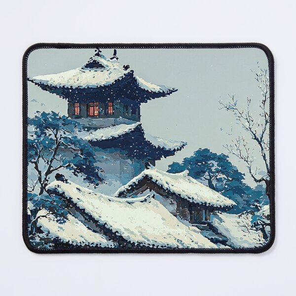 Item preview, Silent Vigil of the Snow-Covered Temple designed and sold by IRRI_3212.