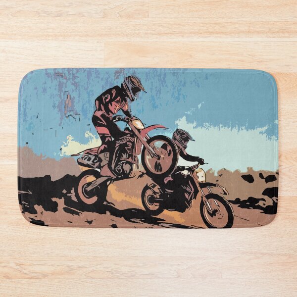 Item preview, Cross Country Race - Dirt Bike Racers designed and sold by NaturePrints.