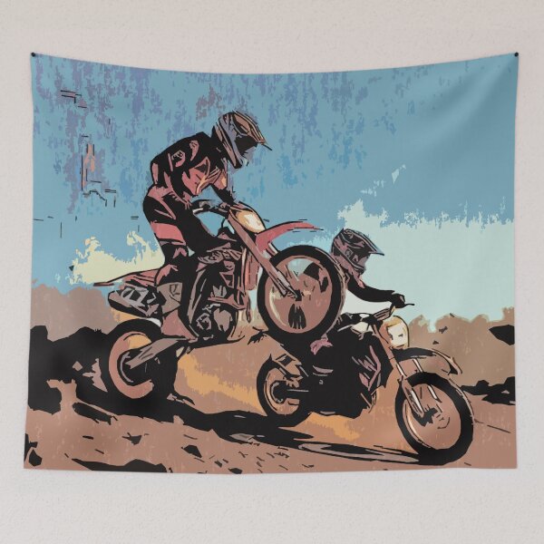 Item preview, Cross Country Race - Dirt Bike Racers designed and sold by NaturePrints.
