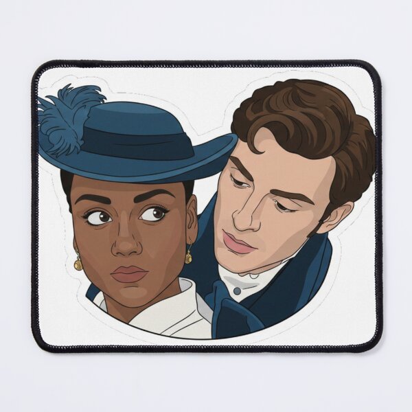 Item preview, Anthony & Kate Bridgerton Fan Art | Regency Enemies to Lovers Romance Sticker designed and sold by Fandom Universe.