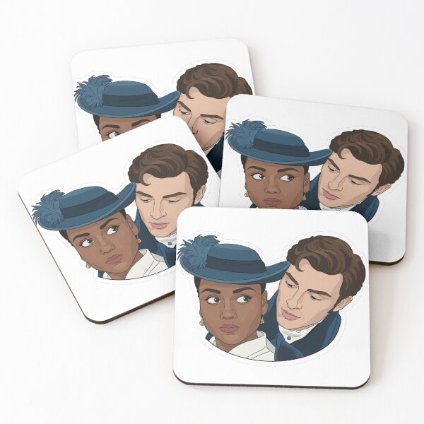 Item preview, Anthony & Kate Bridgerton Fan Art | Regency Enemies to Lovers Romance Sticker designed and sold by Fandom Universe.