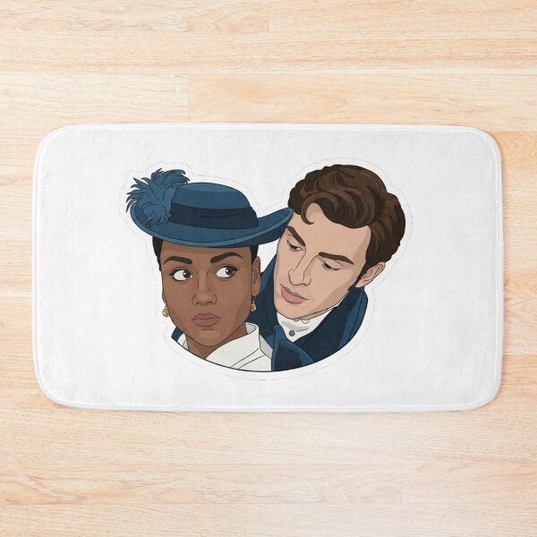 Item preview, Anthony & Kate Bridgerton Fan Art | Regency Enemies to Lovers Romance Sticker designed and sold by Fandom Universe.