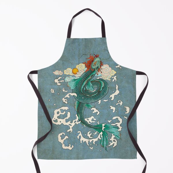 Item preview, Infinite Azure: The Dragon of the Celestial Sea designed and sold by QamarART Paintings.