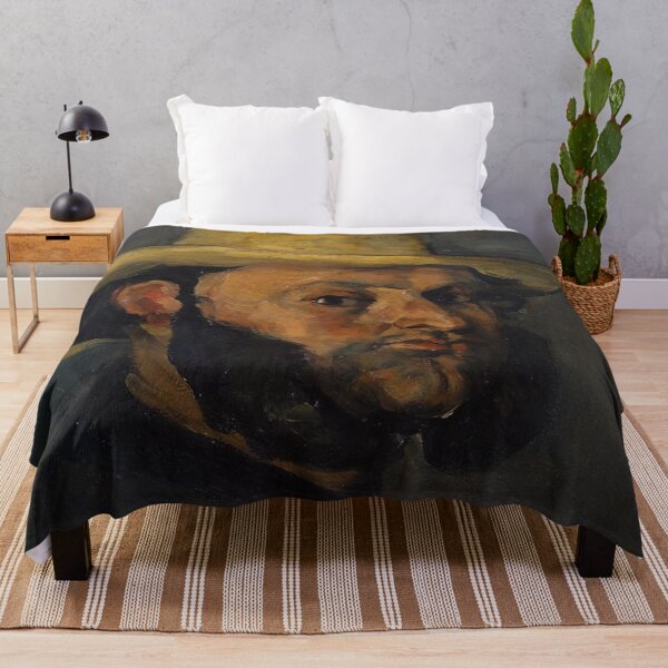 Item preview, Gustave Boyer in a Straw Hat by Paul Cézanne  designed and sold by AnimaliaStar.