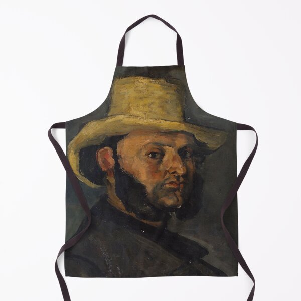 Item preview, Gustave Boyer in a Straw Hat by Paul Cézanne designed and sold by AnimaliaStar.