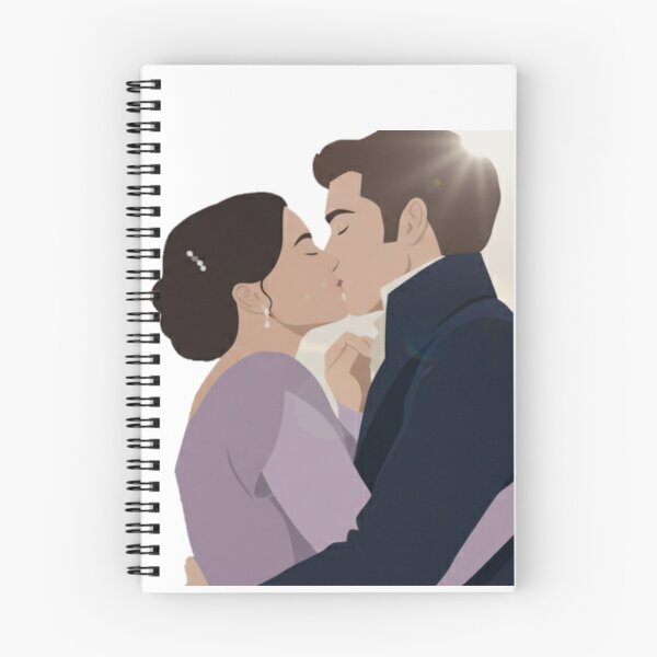 Item preview, Anthony & Kate Bridgerton Fan Art | Regency Enemies to Lovers Romance Sticker designed and sold by Fandom Universe.