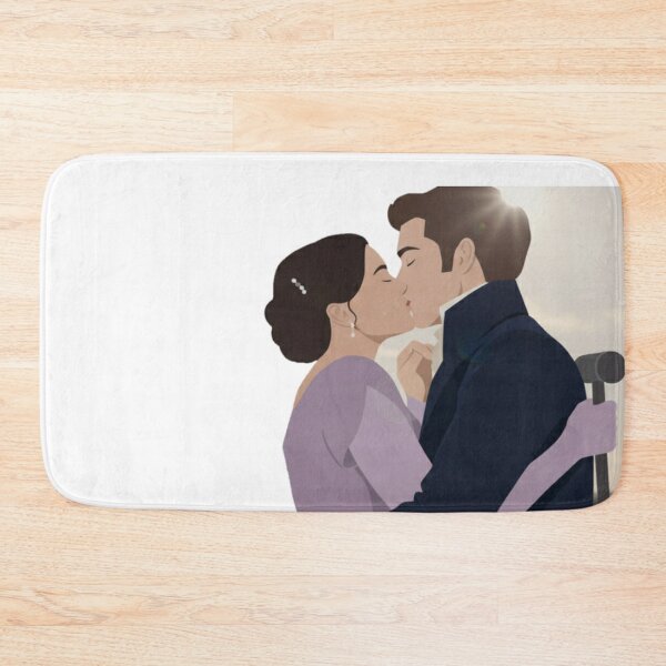 Item preview, Anthony & Kate Bridgerton Fan Art | Regency Enemies to Lovers Romance Sticker designed and sold by Fandom Universe.