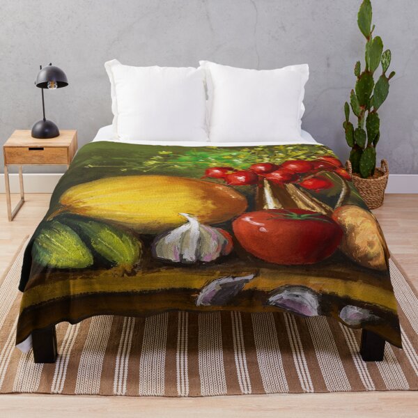 Item preview, Timeless Harvest: A Still Life in Oil designed and sold by QamarART Paintings.