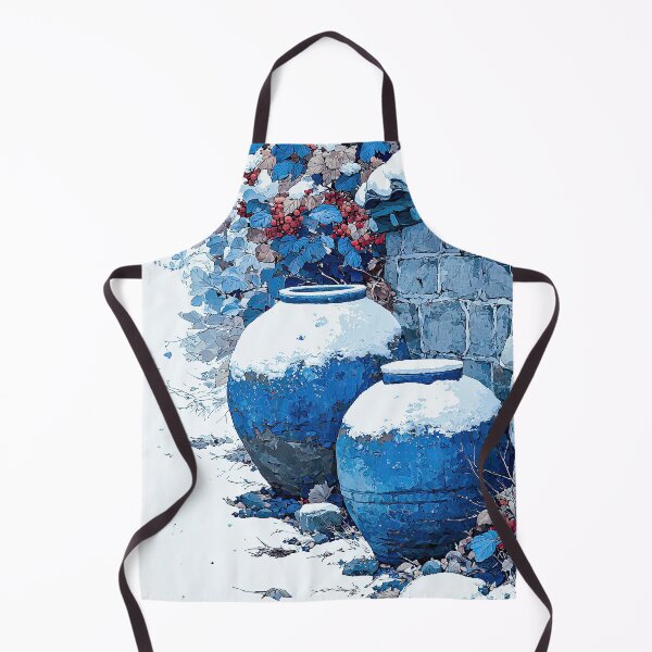 Item preview, Pottery Jars Under Winter Snow designed and sold by IRRI_3212.