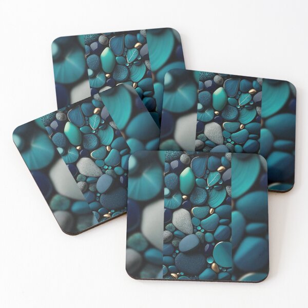 Artikelvorschau, Die blauen Acrylsteine entworfen und verkauft von Slater_sa Designs .