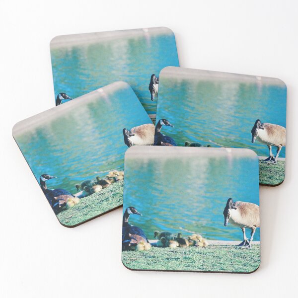 Item preview, Goose and geese at a lake  designed and sold by simeonred.