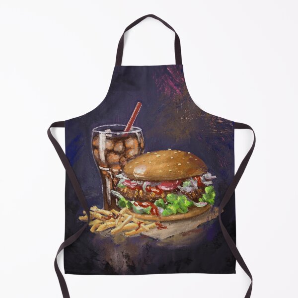 Item preview, The Gourmet Icon: A Classic Take on Fast Food designed and sold by QamarART Paintings.
