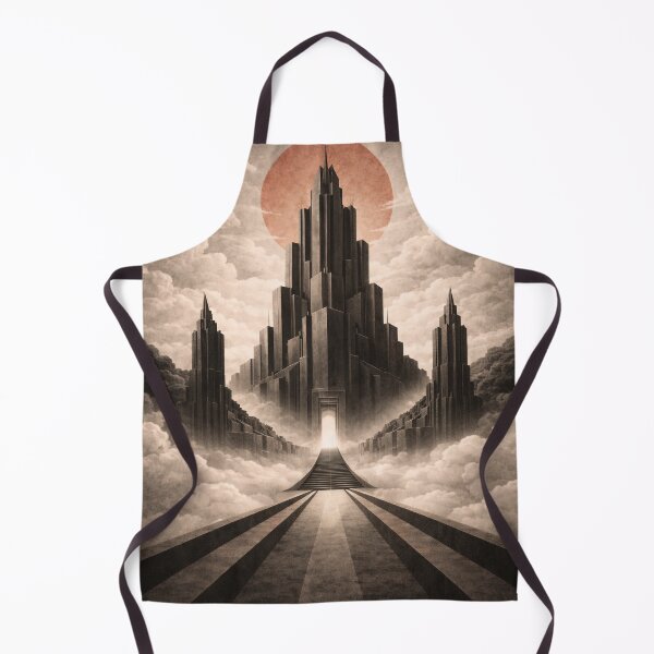 Item preview, Eternal Ascension Brutalist Sun Temple designed and sold by Atlas Poster Co..