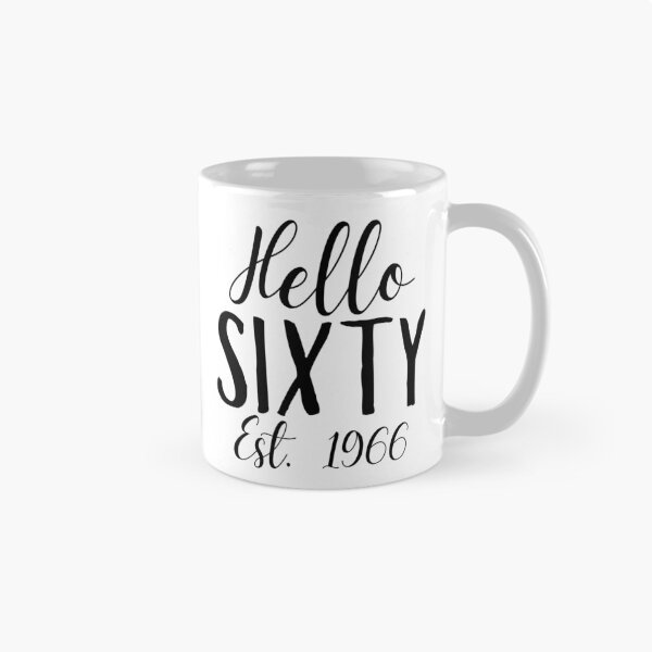 Item preview, Hello Sixty 1966 | 60th Birthday designed and sold by highflycrafts.