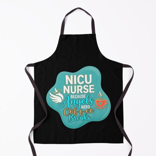 Item preview, Nicu nurse because angels need coffee breaks | NICU Nurse designed and sold by SocialStaticz.