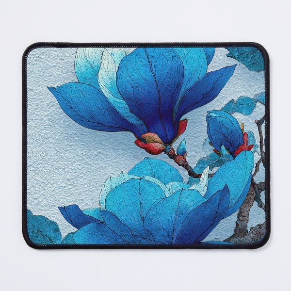 Item preview, Blue Magnolia Bloom Steady Growth Wisdom designed and sold by IRRI_3212.