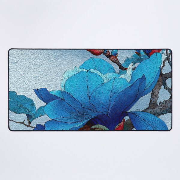 Item preview, Blue Magnolia Bloom Steady Growth Wisdom designed and sold by IRRI_3212.