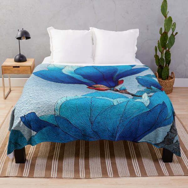Item preview, Blue Magnolia Bloom Steady Growth Wisdom designed and sold by IRRI_3212.