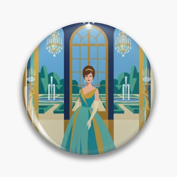 Item preview, Versailles – Palace Neo-Retro Illustration designed and sold by jlg-creative.