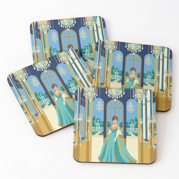 Item preview, Versailles – Palace Neo-Retro Illustration designed and sold by jlg-creative.