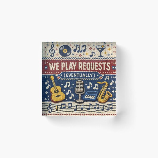 Item preview, We Play Requests Eventually Music Knitting Pattern Design designed and sold by Mauswohn.