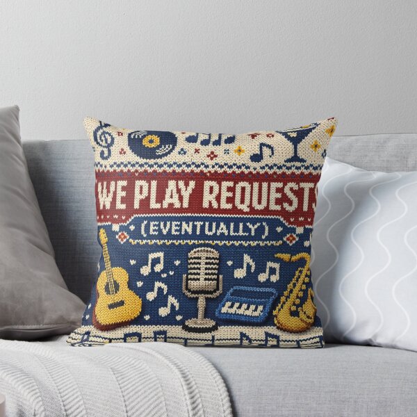 Item preview, We Play Requests Eventually Music Knitting Pattern Design designed and sold by Mauswohn.