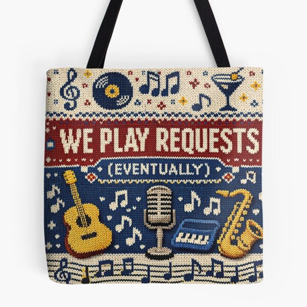 Item preview, We Play Requests Eventually Music Knitting Pattern Design designed and sold by Mauswohn.