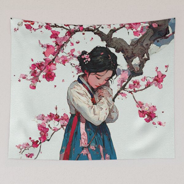 Item preview, Fallen Blossoms and Flowing Streams of Longing designed and sold by IRRI_3212.