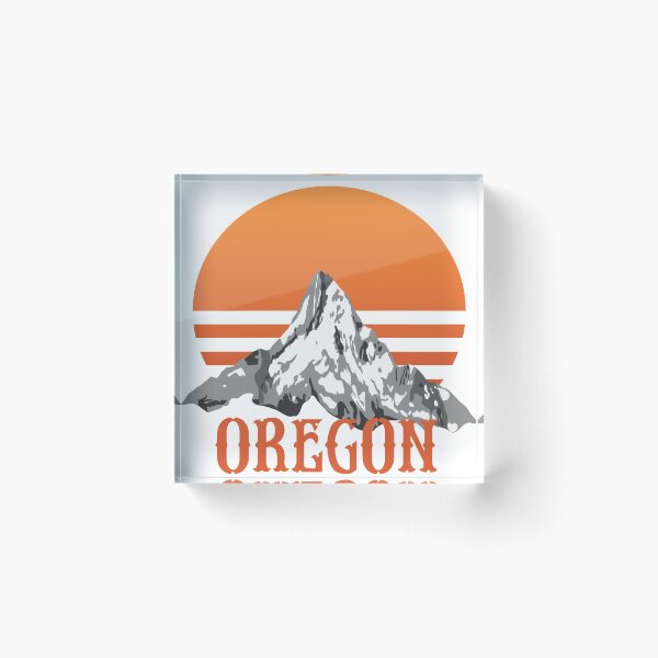 Item preview, Oregon State Mountains Mount Hood designed and sold by YuliyaR.