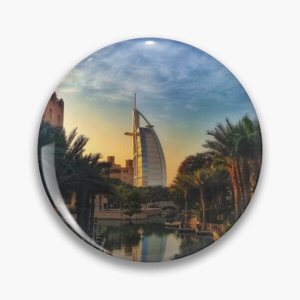 Artikelvorschau, Sonnenuntergang in Dubai Vereinigte Arabische Emirate, Burj al Arab, Jumeirah entworfen und verkauft von Meissense.