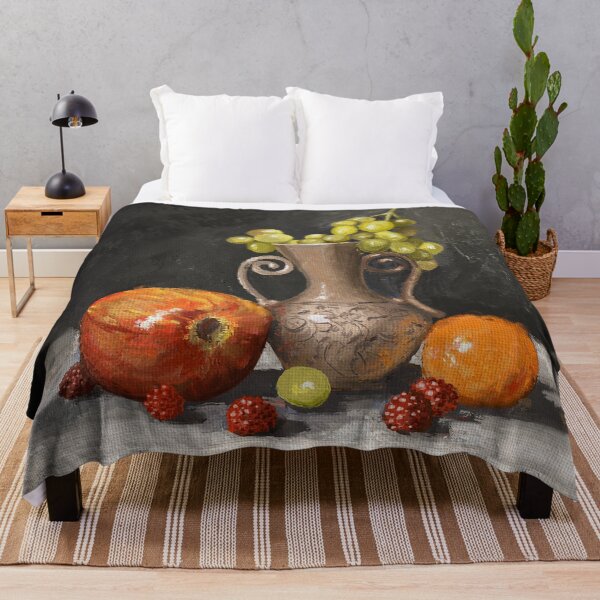 Item preview, Nature’s Palette: The Bounty of Fruits designed and sold by QamarART Paintings.