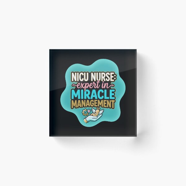 Item preview, Nicu nurse: expert in miracle management | NICU Nurse designed and sold by SocialStaticz.