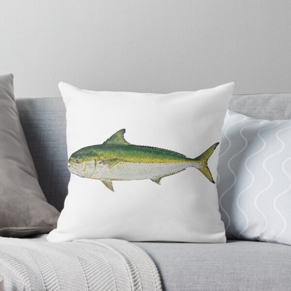Item preview, Japanese gyotaku print of a common dolphin fish designed and sold by INKEDOCEAN.
