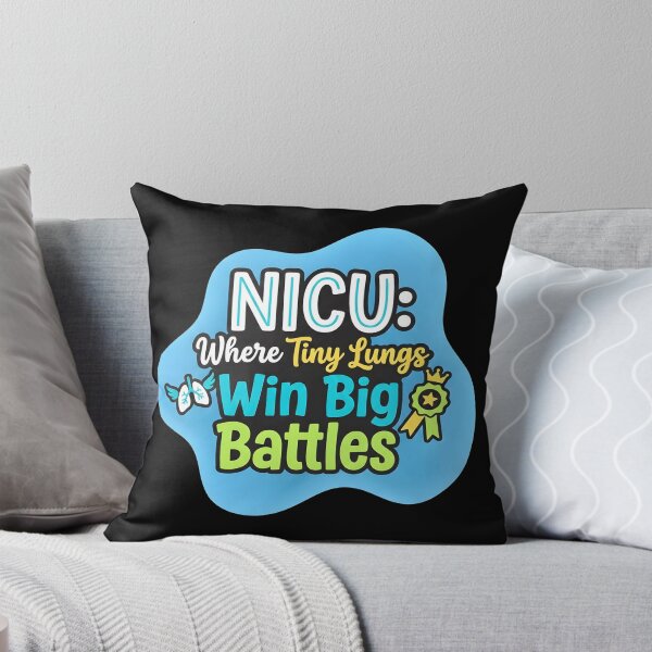 Item preview, Nicu: where tiny lungs win big battles | NICU Nurse designed and sold by SocialStaticz.