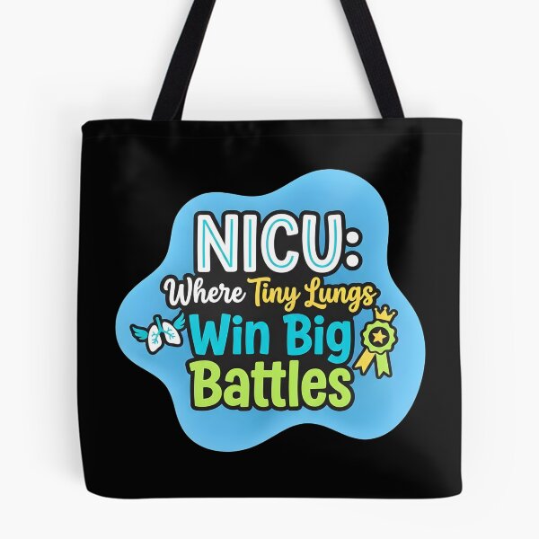 Item preview, Nicu: where tiny lungs win big battles | NICU Nurse designed and sold by SocialStaticz.